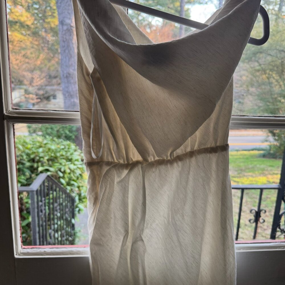 DISSH Cream Textured Slip Maxi Dress - Picture 3 of 8